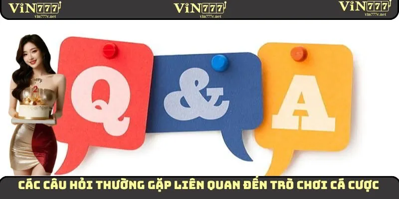 Câu Hỏi Thường Gặp VIN777 - Cách Giải Đáp Chi Tiết Nhất 3 Các câu hỏi thường gặp liên quan đến trò chơi cá cược